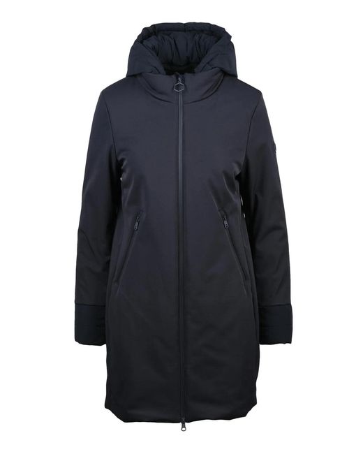 Hox Blue Polyamide Down Jacket