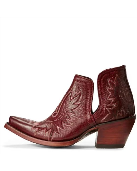 Ariat Red Dixon Western Boot
