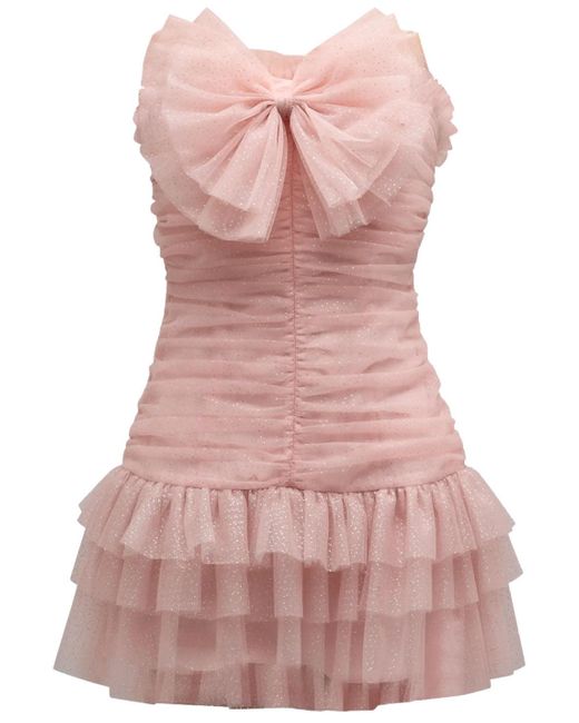 LoveShackFancy Pink Love Shack Fancy Lolisa Dress Sparkle