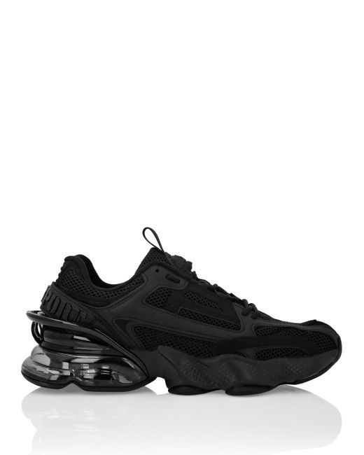 Philipp Plein Black Runner Ps Thunder Mix for men