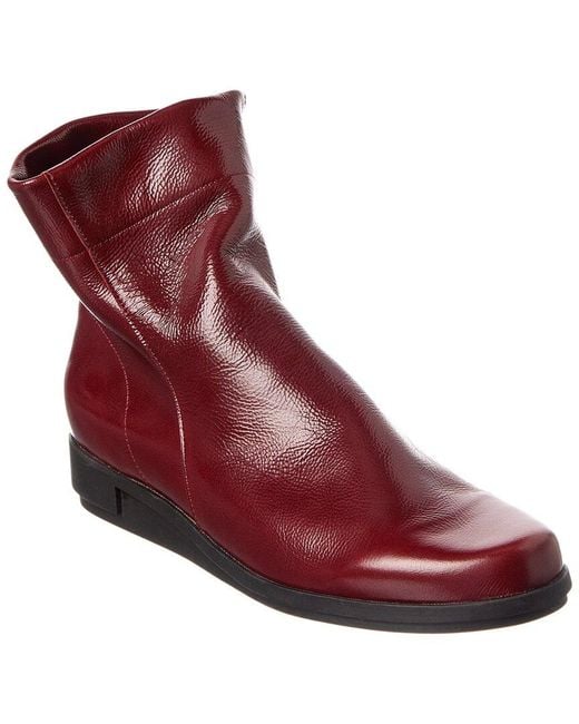 Arche Red Daykam Leather Boot