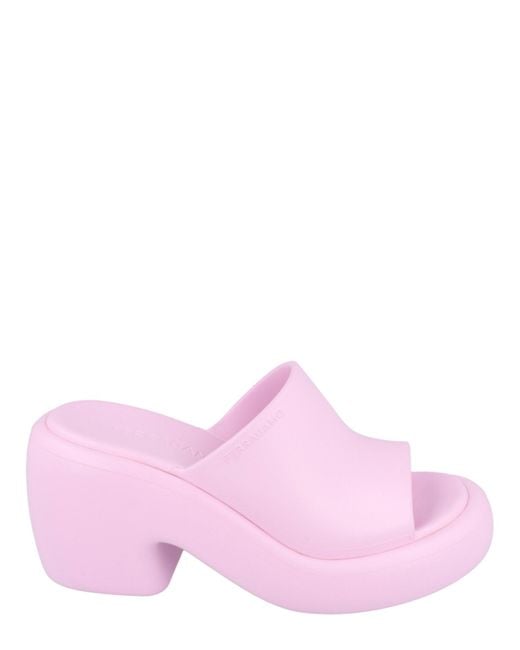 Ferragamo Pink Deva Sandals