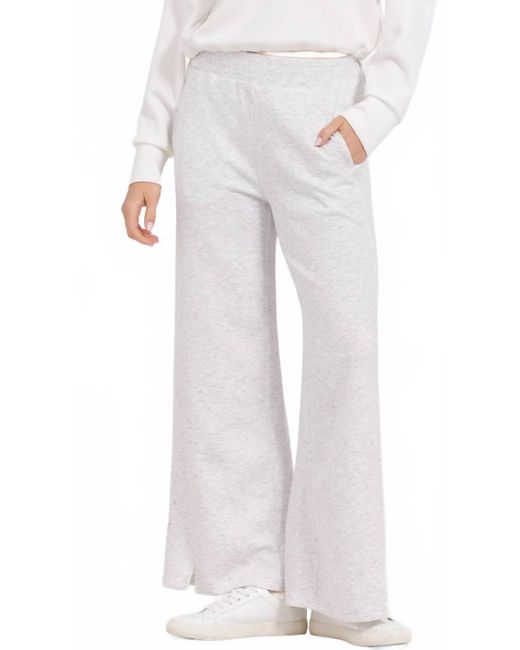 Vintage Havana White Egg Shell Cloud Wide Leg Pant