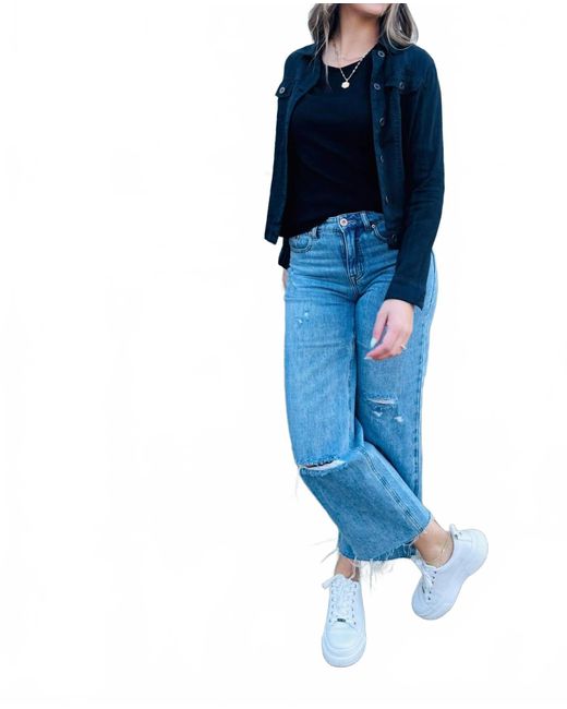 Michael Stars Blue Jean Trucker Jacket