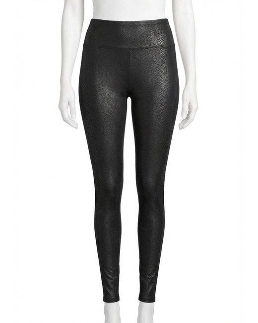 Spanx Black Faux Leather Legging