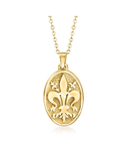 Ross-Simons Italian Four-leaf Clover Necklace