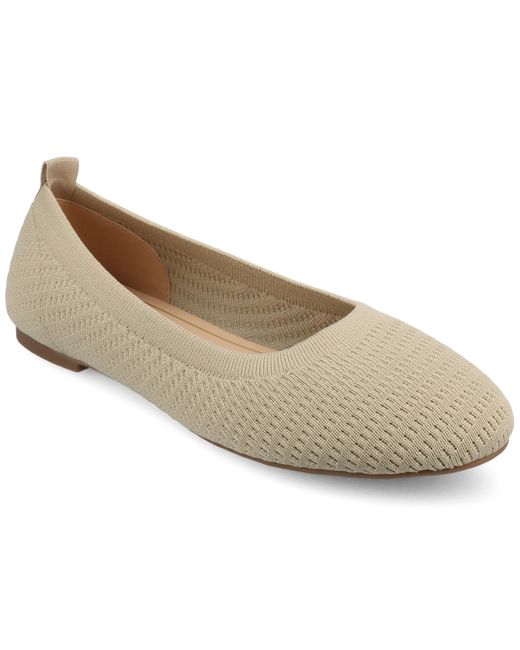 Journee Collection Natural Tru Comfort Foam Medium And Wide Width Maryann Dress Flats