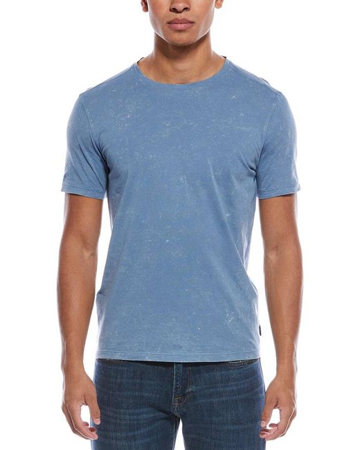 John Varvatos Blue Enzo T-shirt for men