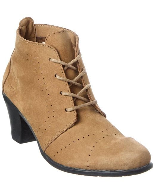 Arche Brown Maorem Leather Flat
