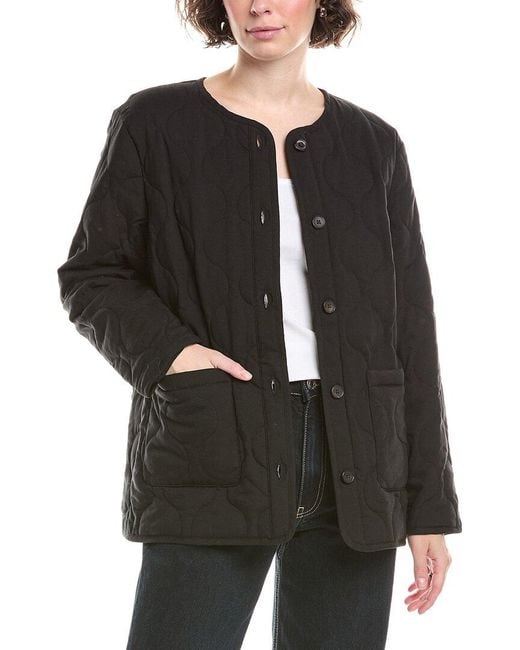 Bella Dahl Black Quilted Jacket
