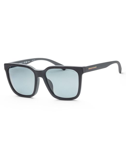Armani Exchange Blue Fashion 57mm Sunglasses for men