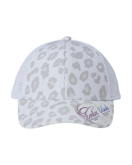 Infinity Her Gray Modern Trucker Cap