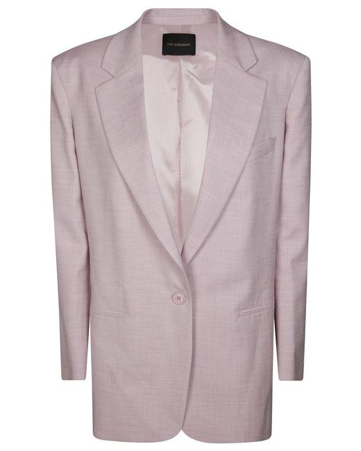 ANDAMANE Pink Guia Oversized Blazer
