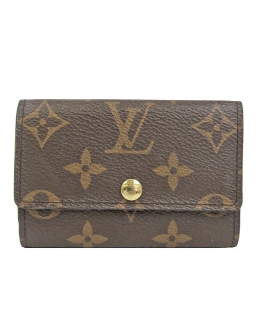 Louis Vuitton Multiclés Canvas Wallet (pre-owned) in Metallic | Lyst