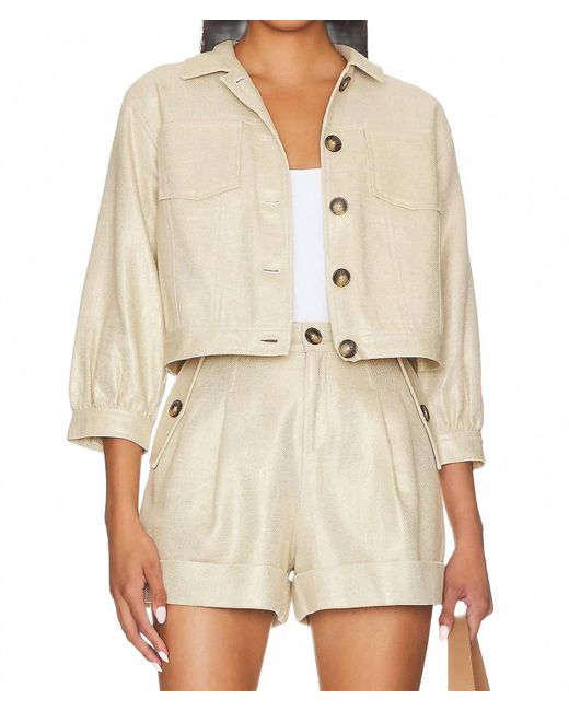 L'Agence Natural Cruz Utilitarian Jacket