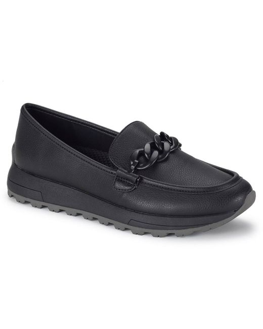 BareTraps Blue Chain Manmade Loafers