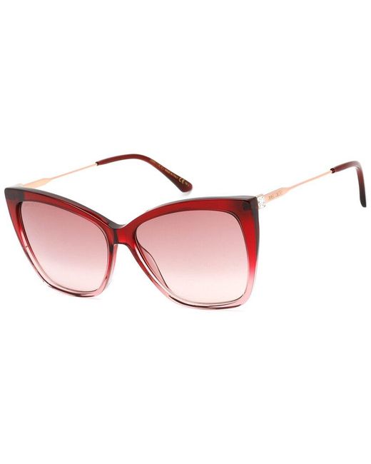 Jimmy Choo Pink Seba/s 58mm Sunglasses
