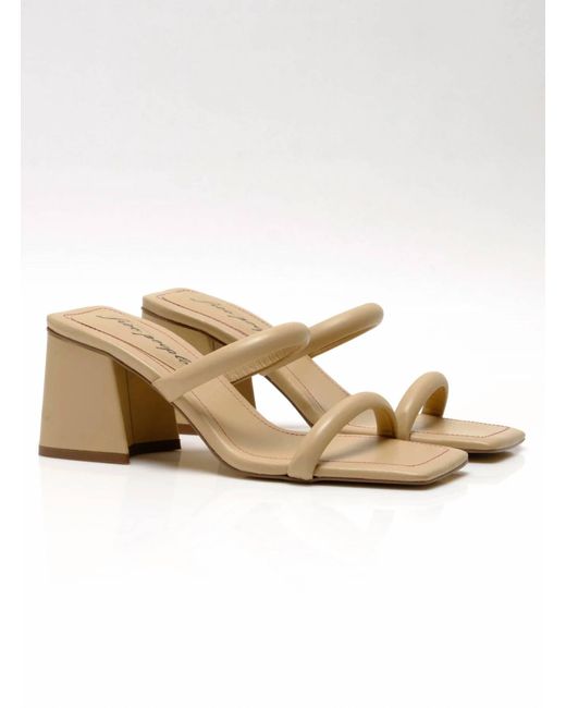 Free People Natural Double Strap Parker Heel