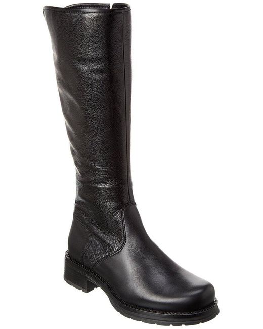 La Canadienne Black Lynette Leather Boot