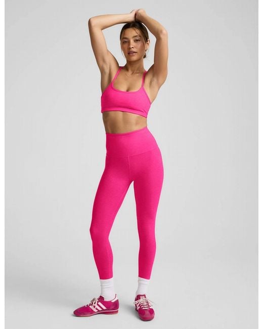 Beyond Yoga Pink Caught