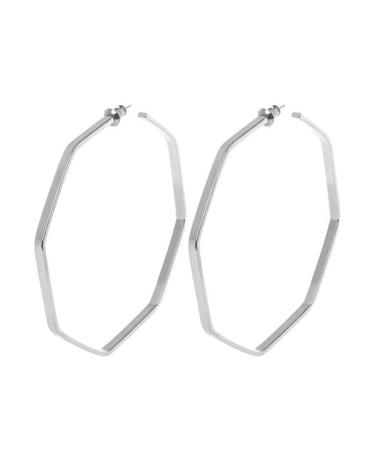 Eklexic Metallic Jerry Hoops