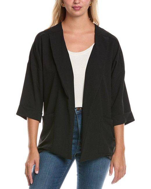 Joseph Ribkoff Black Blazer Top