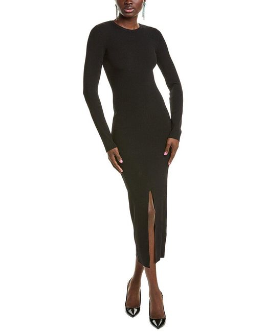 MOTHER OF ALL Black Carole Knit Maxi Dress