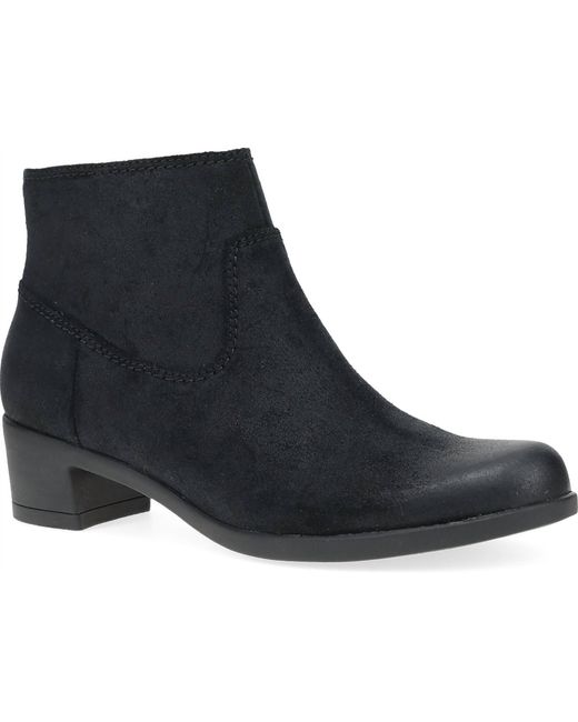 Dansko Black Carmella Bootie