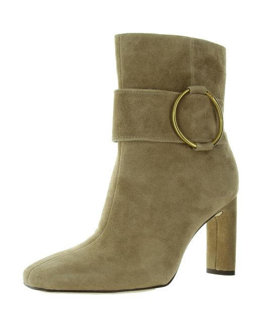 Franco Sarto Green Flea Elia Suede Dressy Booties