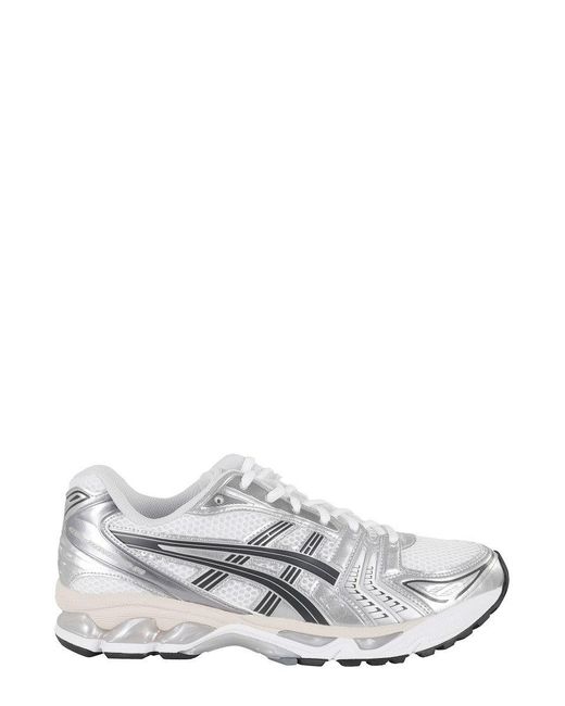Asics White Gel Kayano 14 Sneakers for men