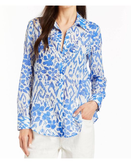 Drew Blue Natalee Blouse