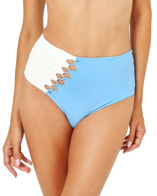 LSPACE Blue Solstice Classic Bikini Bottom