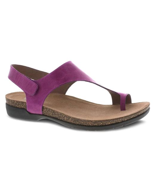Dansko Purple Reece Walking Sandal