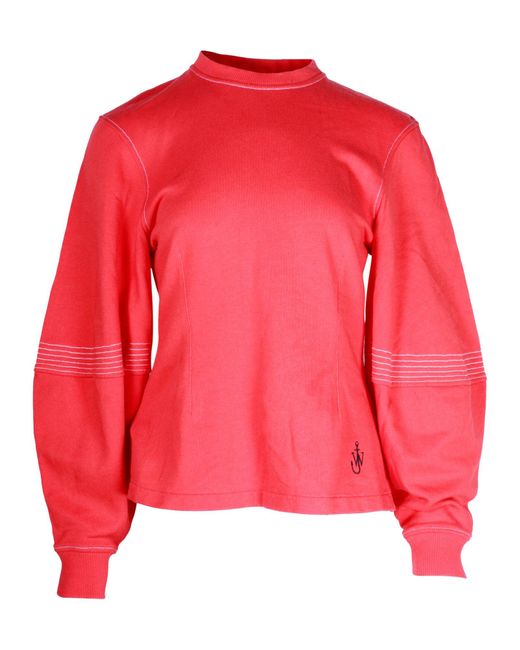 J.W. Anderson Red Balloon Sleeve Sweater