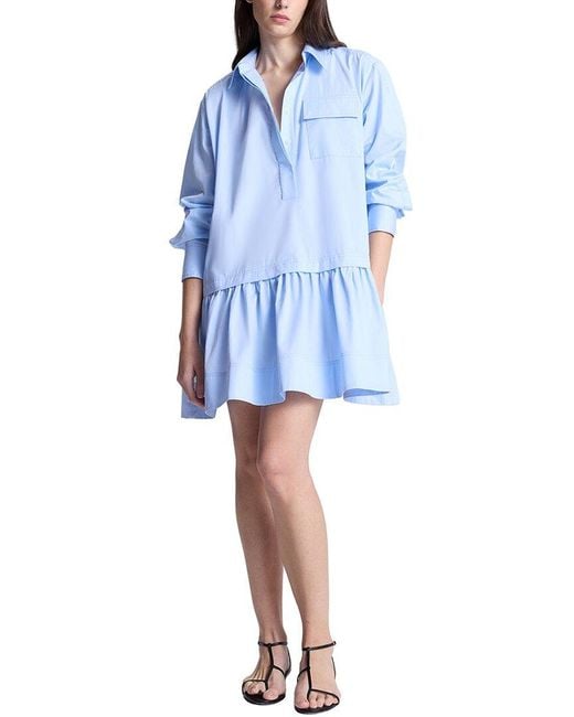 A.L.C. Blue Brooke Dress