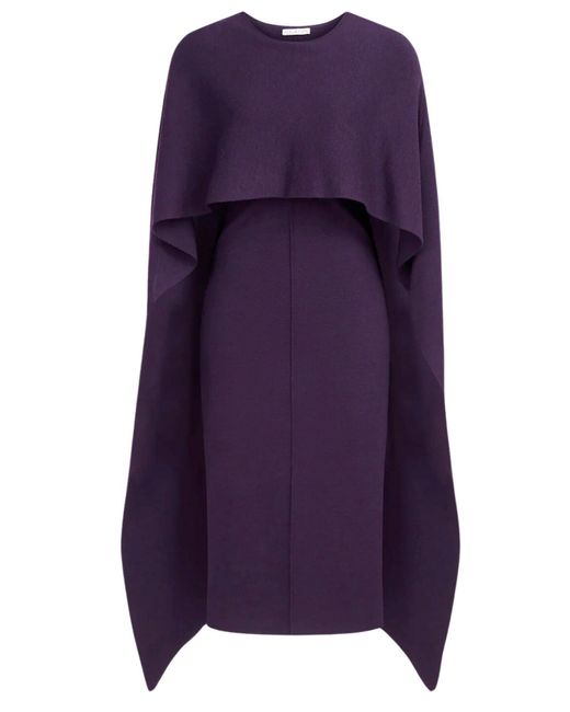 Halston Heritage Purple Amal Sweater Dress