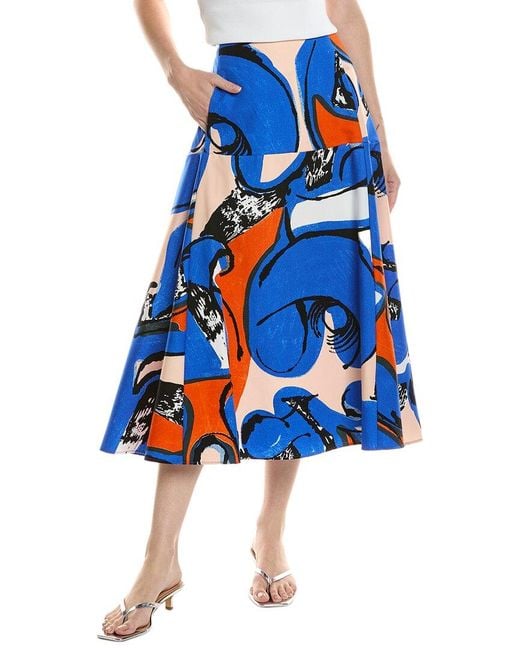 Marimekko Blue Skirt