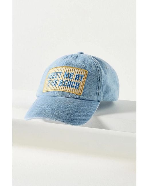 KenzKustomz Blue Meet Me Baseball Cap