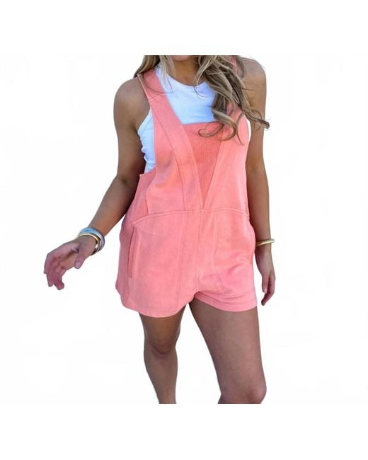 Blakeley Pink Beach Please Romper