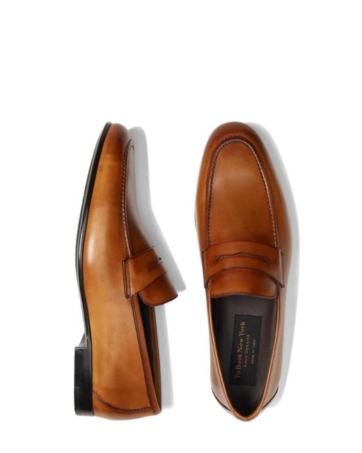 To Boot New York Brown Portofino Oxford Shoes for men