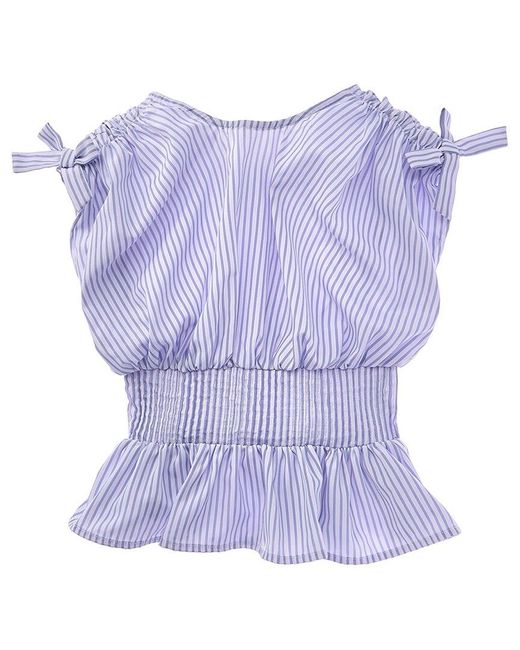 Habitual Purple Woven Top