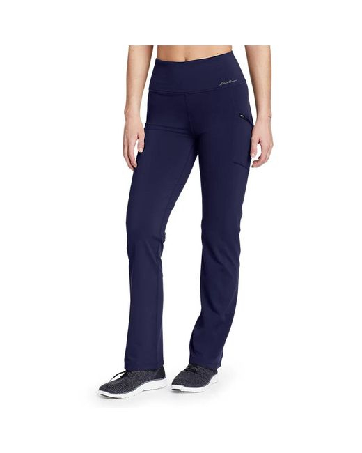 Eddie Bauer Traverse Trail Highrise Pants in Blue Lyst