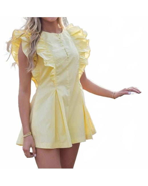 TCEC Green Hampton Buttercup Romper