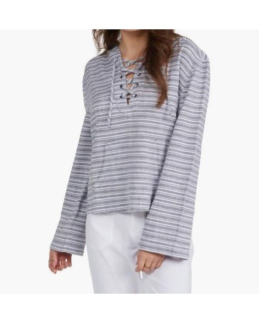 Roxy Blue Cabo Trip Hoodie