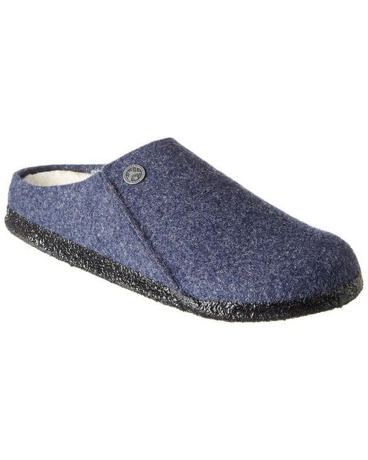 Birkenstock Blue Zermatt Shearling Slipper