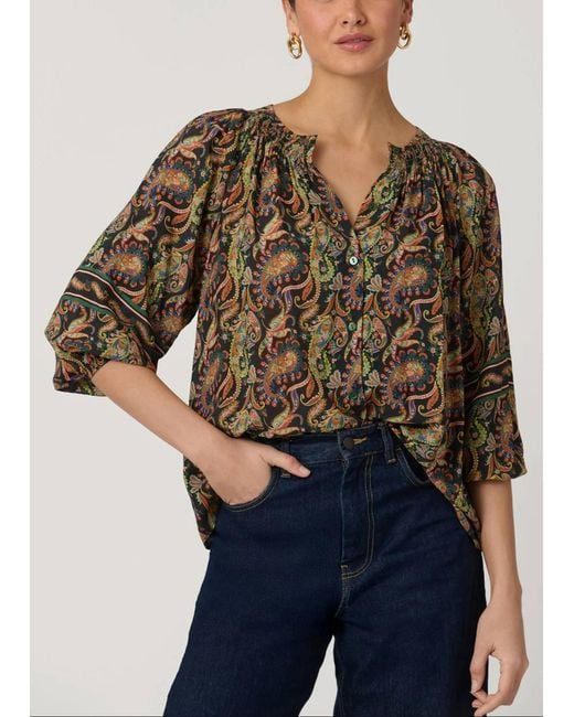 Shoshanna Multicolor Emi Top
