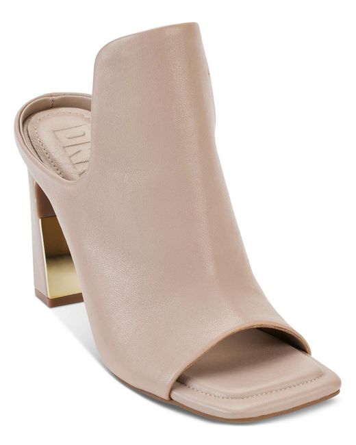 DKNY Natural Leather Pumps