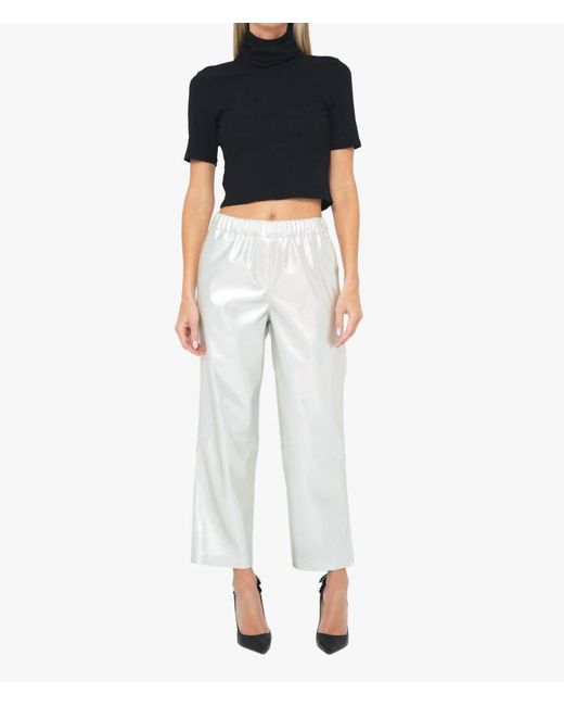 JBQ Metallic Luca Mid-Rise Pant