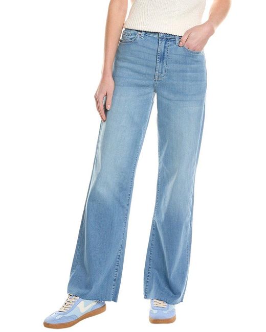 7 For All Mankind Blue Alexa Marrakech Trouser Jean