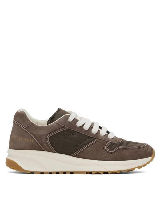 Common Projects Brown Track Premium Sneakers for men